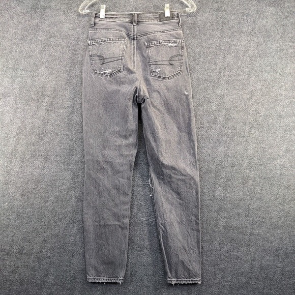 American Eagle Outfitters Women's Skinny Jeans Gray 00 Distressed Charcoal Wash - Picture 5 of 11